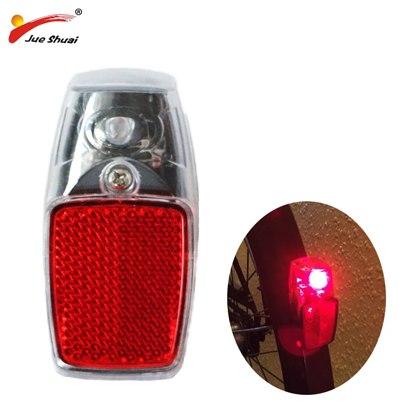 Nepremokavé Červená LED Zadné Svetlo Montáž na Blatníka 2AA Batérie Bezpečné Upozornenie Bicykel zadné svetlo Svetlo na Bicykel