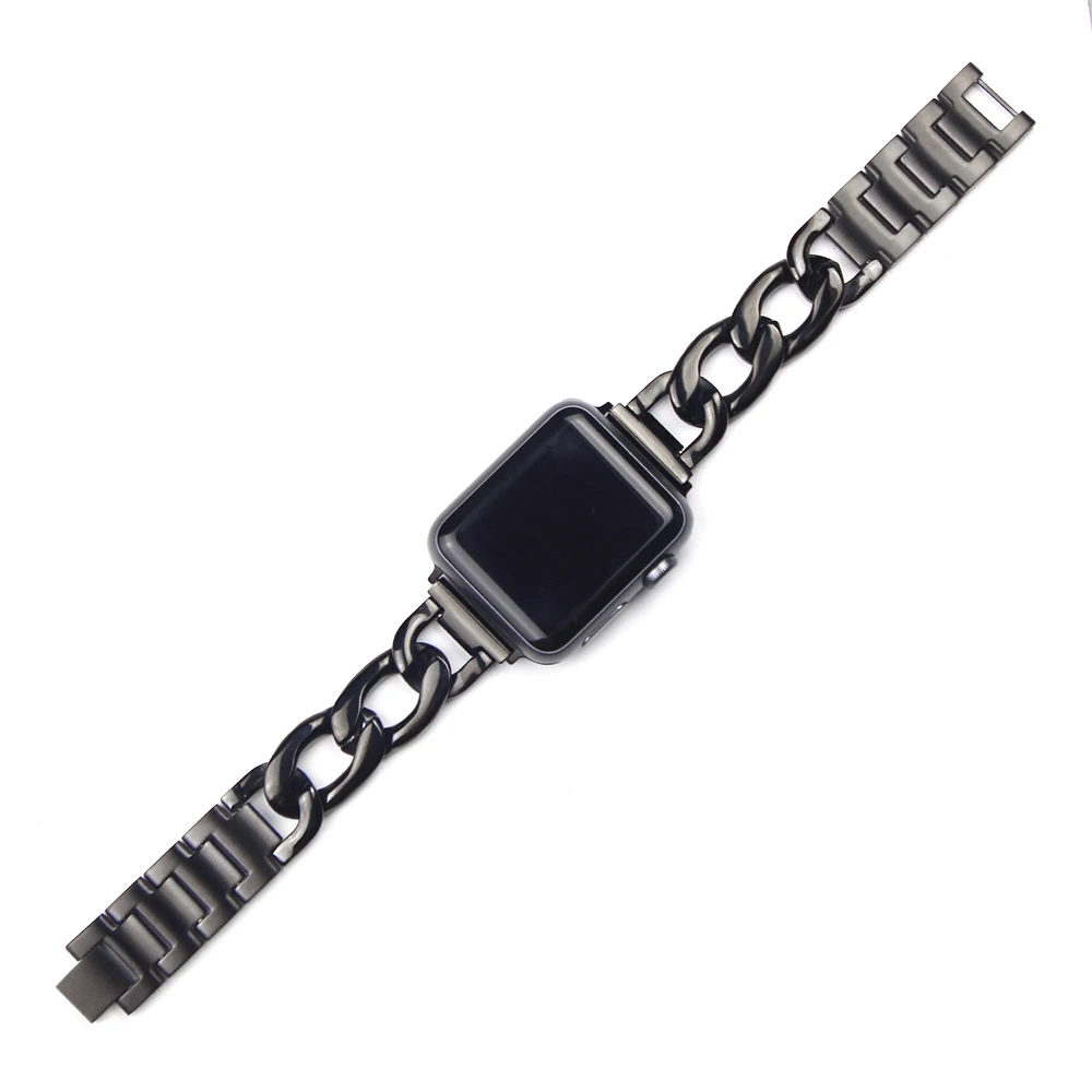 Nerezová oceľ remienok pre Apple hodinky kapela 44 mm 40 mm iWatch 38mm 42mm smart watchband kovový náramok applewatch serie 5 4 3 SE 6