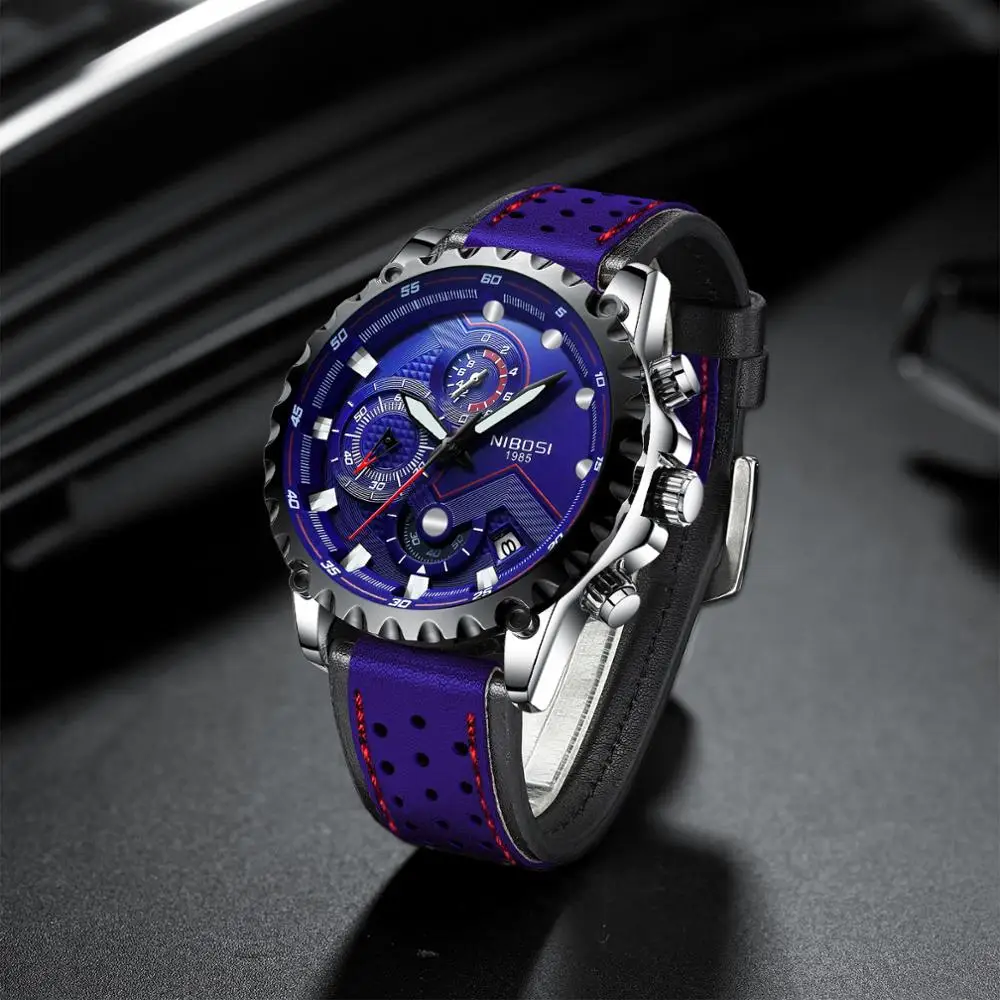 NIBOSI pánske Športové Hodinky Quartz náramkové hodinky Vodotesné Veľký Módne Hodinky z Nerezovej Ocele Mužov Sledovať 2021 Relogio Masculino