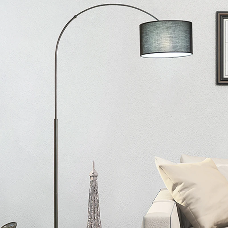 Nordic poschodí lampa spálne, obývacia izba tvorivé moderný minimalistický LED nočné dlhé rameno rybárske štúdia black poschodí lampa