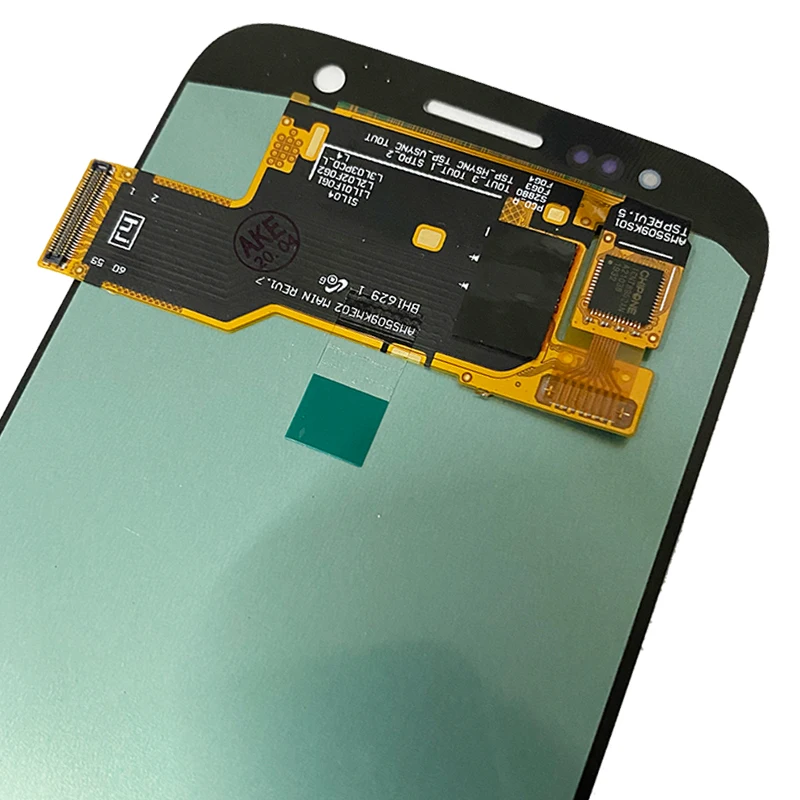 NOVÉ OLED G930 LCD Samsung Galaxy S7 LCD Displej Dotykový Displej S Rámom Digitalizátorom. Montáž Pre Samsung G930 G930F LCD Displej