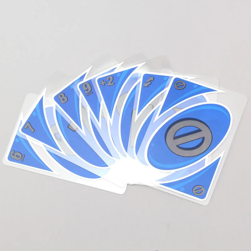 Nový Crystal úplne vodotesný a tlaku odolné plastové PVC hracie karty, Doskové hry, kartové 108 kariet/set s box