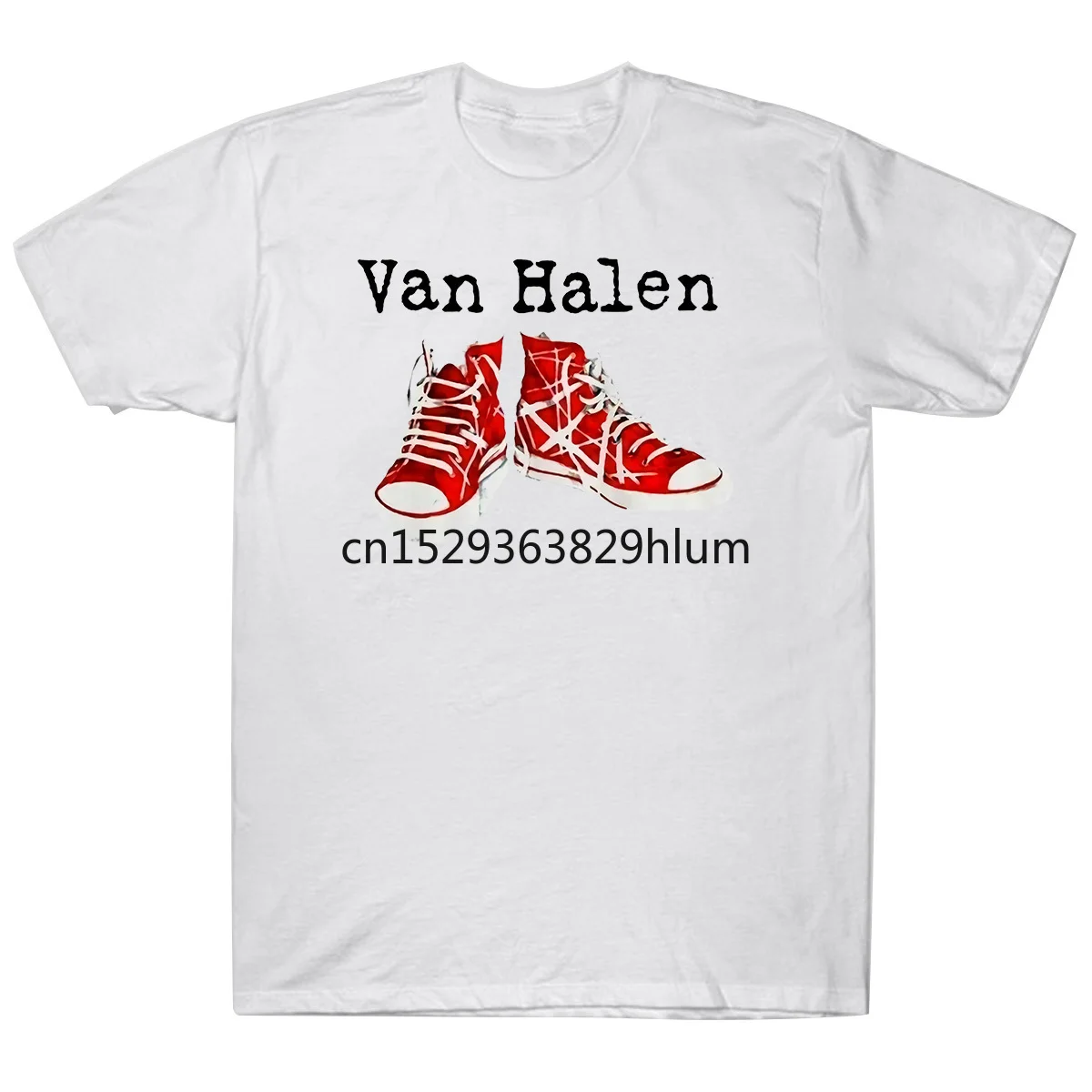 Nový Ročník Van Halen Tour 2004 T Shirt Dotlač