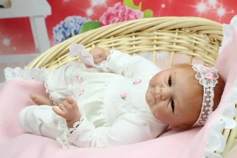 NPK doprava zadarmo horúce predaj realisticky reborn baby doll veľkoobchod mäkké skutočný dotyk košieľky módne bábiky Vianočný darček