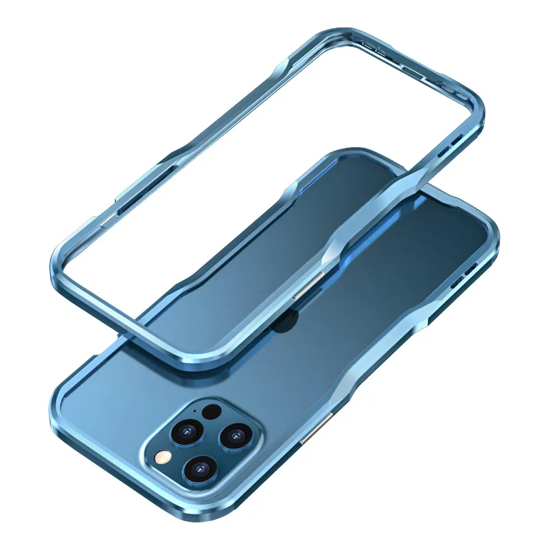Nárazník Kovové puzdro Pre iphone 12 pro max Mini Prípade púzdro shockproof Pre iphone 12 prípade funda luxusné coque kryt telefónu prípade