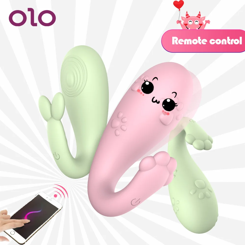 OLO G-spot Vibrátor APP Bezdrôtový 8 Rýchlostí, Vibračný Bluetooth Diaľkové diaľkové Ovládanie USB Nabíjateľné Sexuálne Hračky pre Ženy