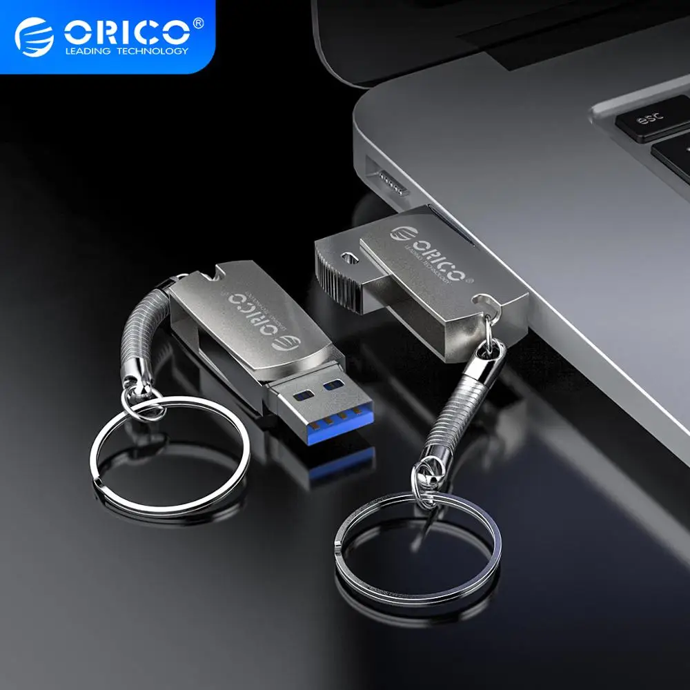 ORICO USB3.0 Flash Disk 64 GB 32 GB, 16 GB USB Kovu S Krúžok na kľúče, Flash Pamäť, USB kľúč, Skladovanie Flash Disk Flash Prenosné