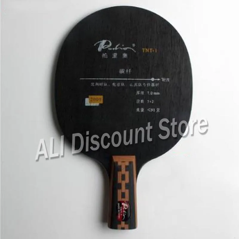 Palio úradný TNT-1 stolný tenis čepeľ 7wood 2carbon rýchly útok s slučky špeciálne pre pekingu šantung tímový hráč ping pong
