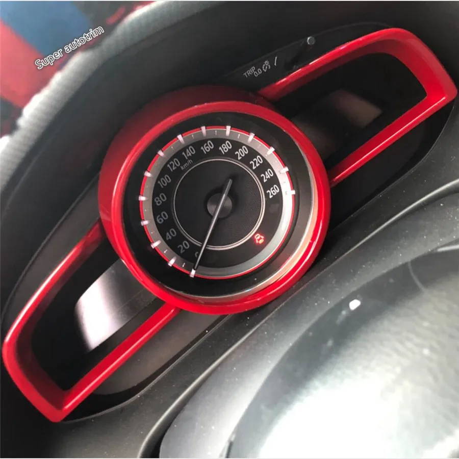 Panel Prístrojovej dosky Trim Krúžok Dekorácie Kryt Rámu Auto Interiér vhodné Na Mazda 3 AXELA Hatchback Sedan - 2018