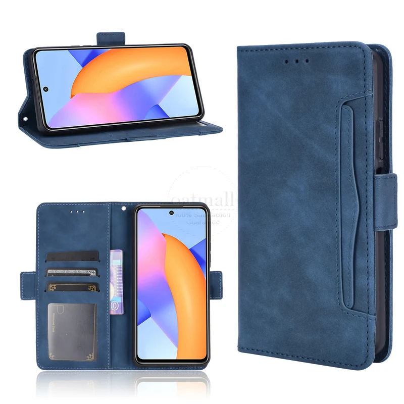 Peňaženka Prípadoch Pre Huawei Honor 10X lite Prípade Magnetickým Uzáverom Knihy Flip Cover Pre Česť X10 svetlo Kožené Držiteľa Karty Telefónu Tašky