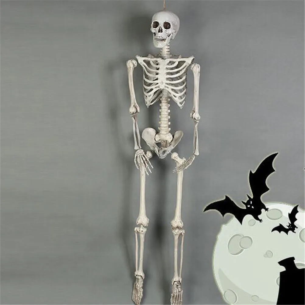 Plastové Realisticky Ľudské Kosti, Kostra Horor Halloween Vianoce zvierat Vrana Kostra Dekorácie Nový Rok Halloween Dekorácie