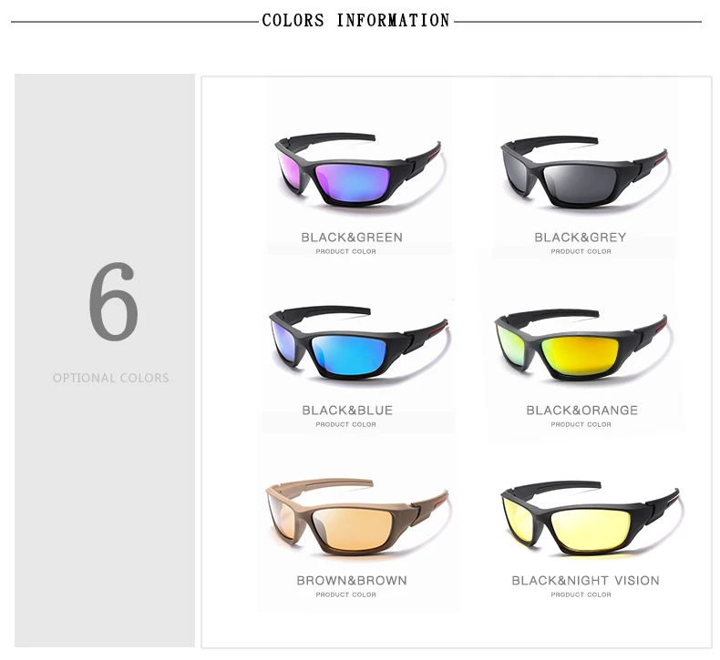 Polarizované Slnečné Okuliare Mužov Nočné Videnie Jazdy Športové Slnečné Okuliare Ženy Dovolenky, Luxusné Značky Dizajn Gafas De Sol S Puzdrom
