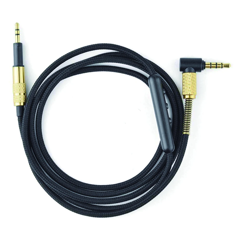 Pozlátené Nahradenie Stereo Audio Kábel Hudby Drôt Predlžovací Kábel pre AKG K450 K430 K451 K452 K480 K490 K495 Q460 Slúchadlá