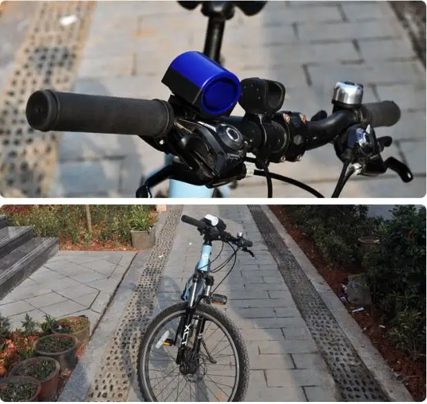 Požičovňa Elektronický Zvonček na Bicykel Vysoká Horn Riadidlá Bell Ultra-hlasný Alarm Cyklistický Krúžok Hooter Sirény Vonkajšie Koni Príslušenstvo GYH