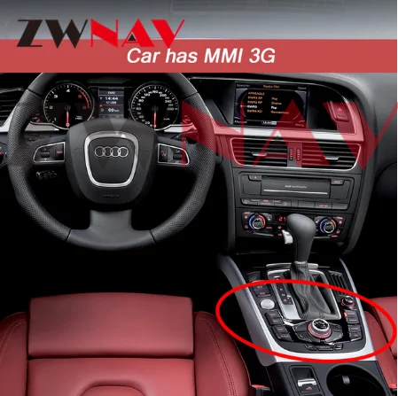 Pre Audi A5 2009-2016 8.8 palcový Pôvodnom Štýle Audi A5 Android autorádia Multimediálna Navigácia GPS Prehrávač, autorádio android