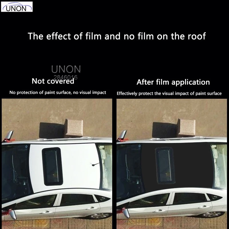 Pre Automobilové Strechy Pozastavené Strechy Film Black Top Upravené Bright Black Film Imitácia Panorama Strešné Okno Film