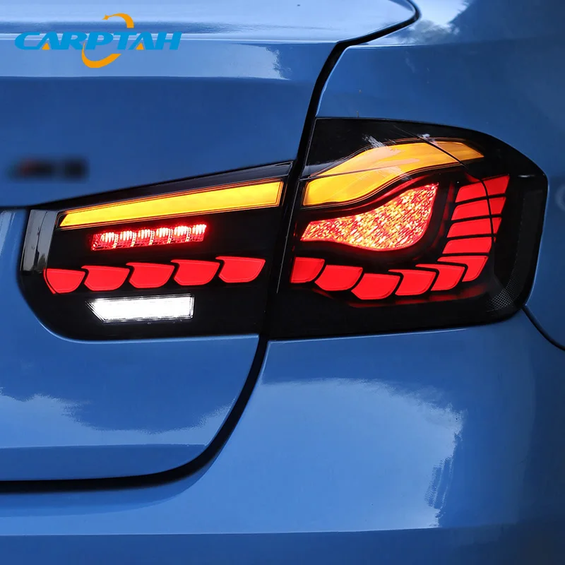 Pre BMW F30 F80 316i 318i 320i 330i LED Auto zadné svetlo zadné Svetlá Zadné Hmlové Svietidlo Dynamické Zase Signál Zadnej strane BrakeLight