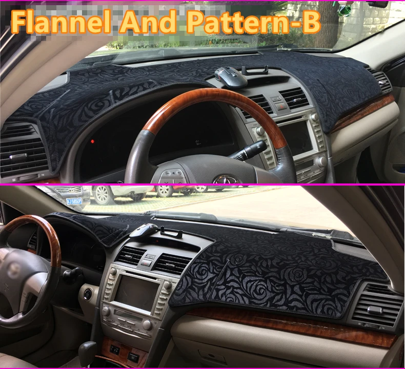 Pre ford s-max 2006-Flanelové dashmats auto-styling príslušenstvo panel kryt dash pad 2007 2008 2009 2010 2011 2013