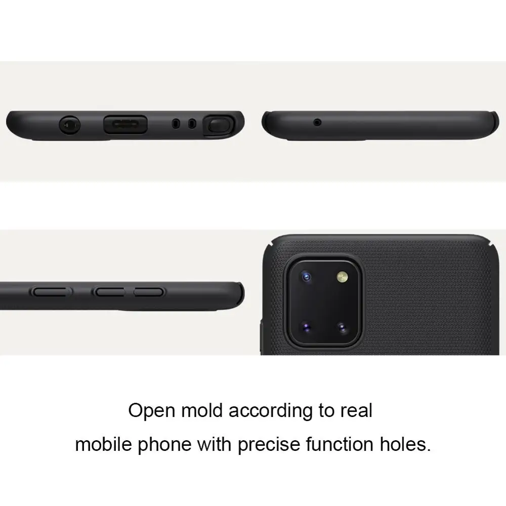 Pre Galaxy Note 10 Lite Prípade NILLKIN Matné Štít pevný matný zadný kryt prípade non-slip obal pre Samsung SM-N770F