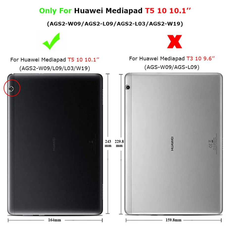 Pre Huawei MediaPad T5 10 10.1