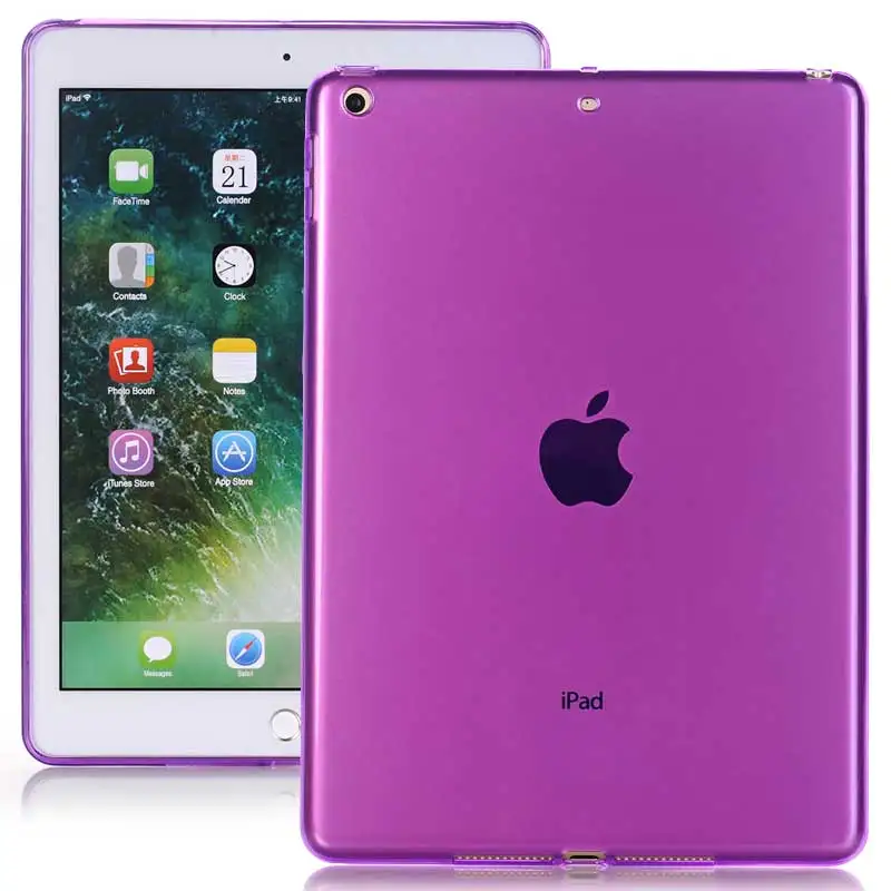 Pre iPad mini5 2019 Jasné Prípade Mäkký Silikónový TPU Späť Prípade Ultra-tenké Crystal Ochranný Zadný Kryt pre iPad mini5 8