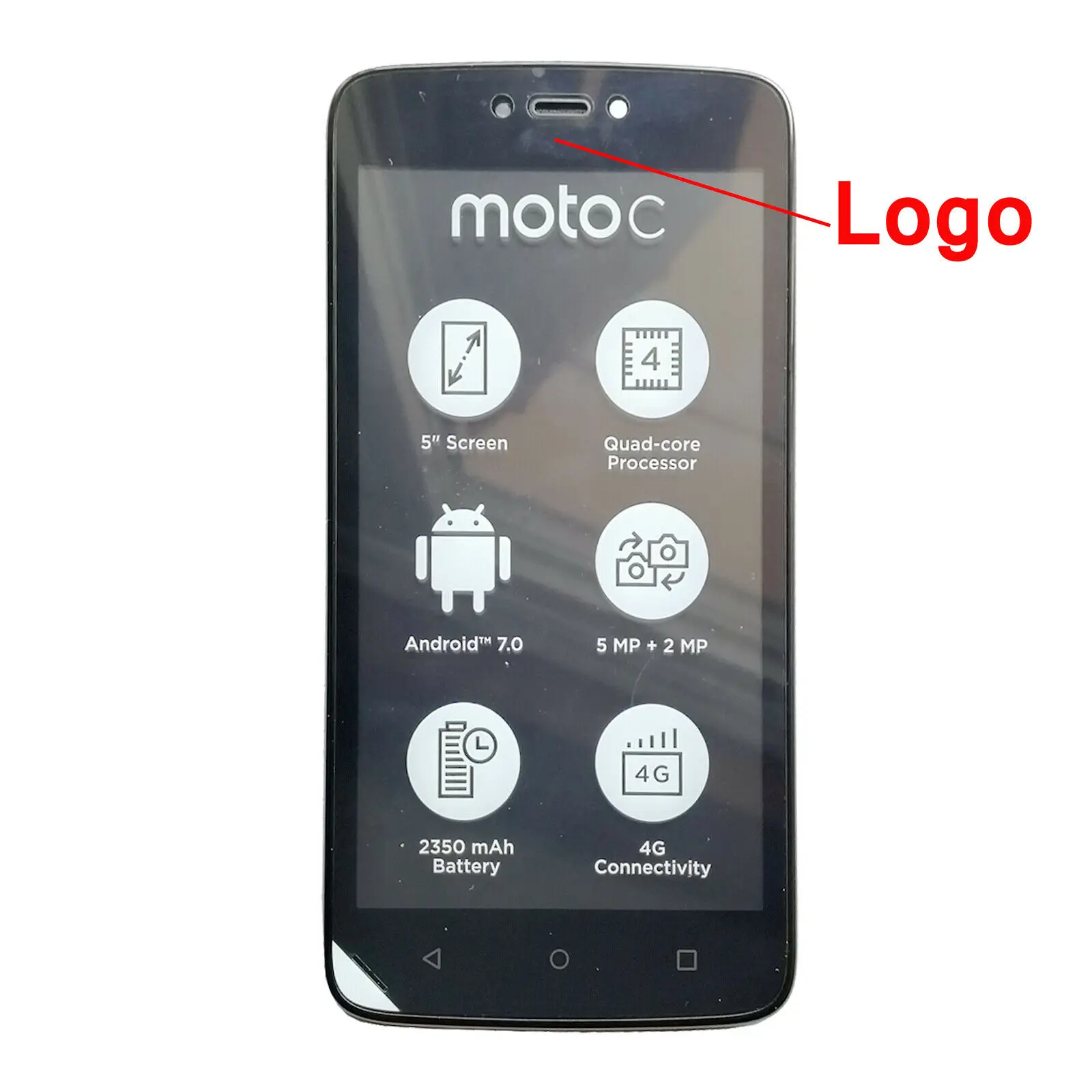 Pre Motorola Moto C XT1750 XT1754 XT1755 XT1756 XT1757 LCD Displej Dotykový Displej