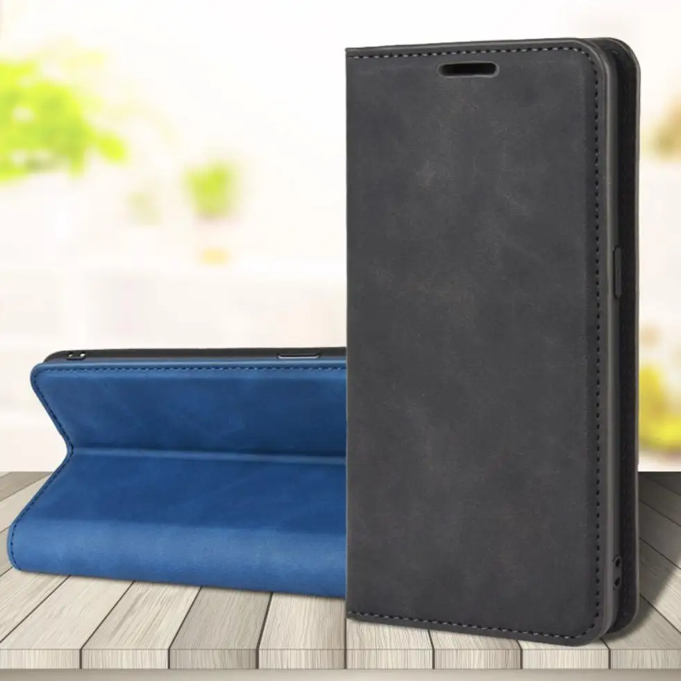 Pre OPPO Realme 7 X7 Pro 7i Premium Pohodlné Kožené puzdro Flip Magnetické Peňaženky Taška Držiteľa Karty Stojan Telefónu Ochranný Kryt