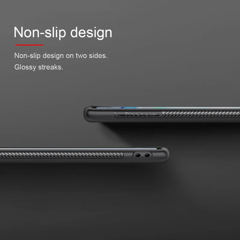 Pre Samsung Galaxy Note 10 Plus Prípade Nillkin 3D Textúrou Pevného PC Panel a Mäkké Tpu Rám pre Samsung Galaxy Note 10 케이스
