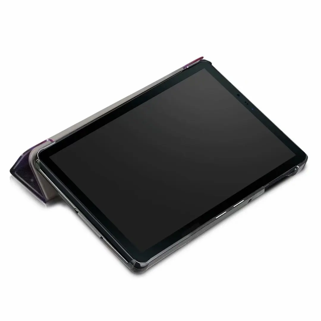 Pre Samsung Galaxy Tab S4 10.5 Smart Case Kryt 2018 SM-T830 T835 PU Kožené Ochranné Shell Auto Spánku Stojan