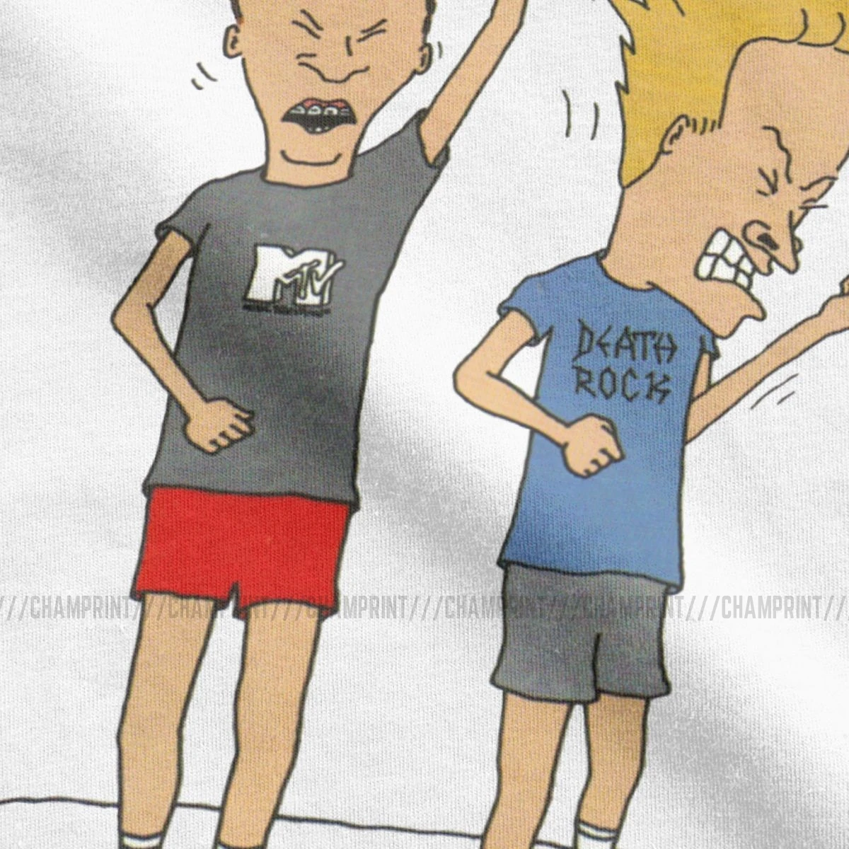 Pánske Beavis Butthead Rock T Shirt Staré Cartoon Comedy Hudby Komické Punk Metal Bavlnené Oblečenie, Krátke Sleeve Tee Tričko Darček T-Shirts