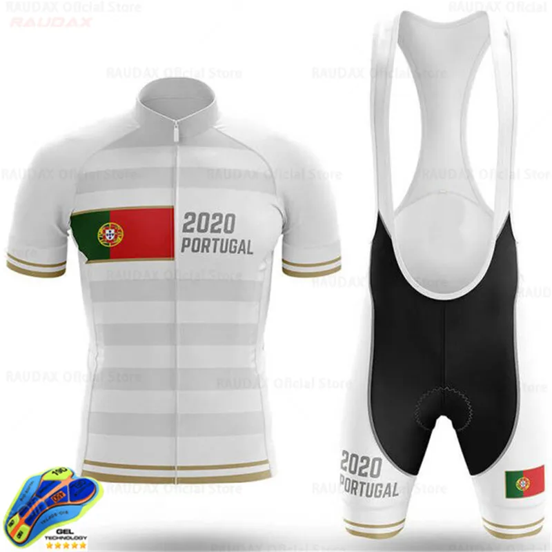 Pánske Cyklistické Oblečenie Portugalsko Cyklistika Dres Nastaviť Lete Priedušná Pro Team Požičovňa JerseyTriathlon Fahrrad Bekleidung Herren