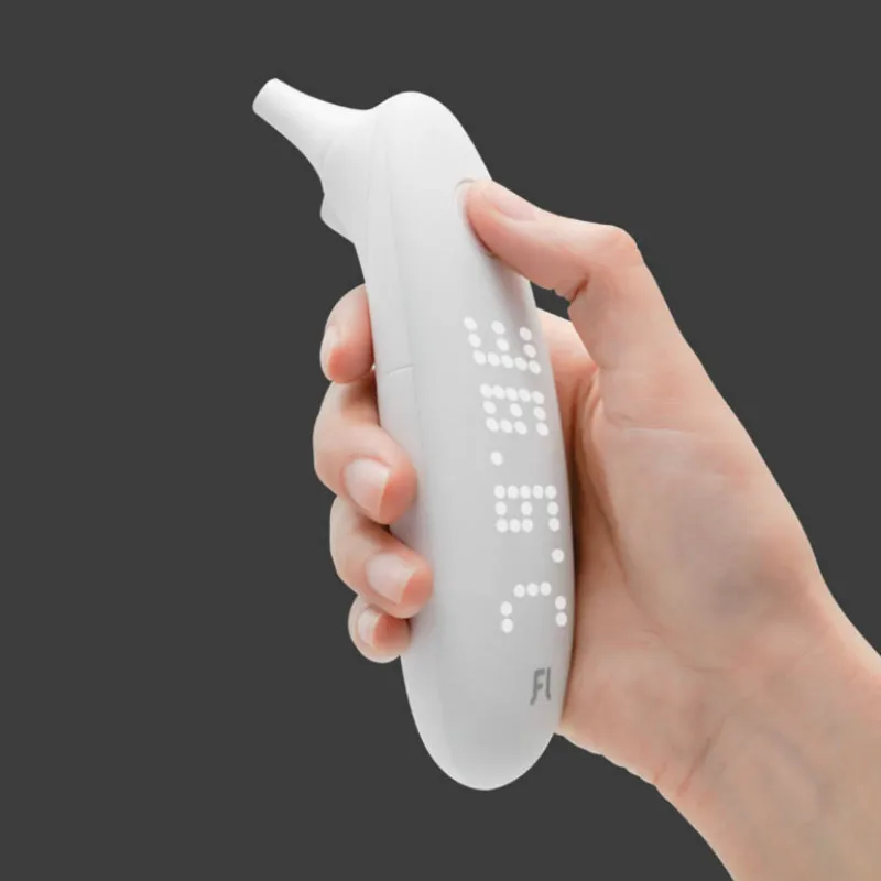 Pôvodný Xiao LED Digitálny Teplomer Infračervený Zbraň Smart Jedno Tlačidlo Tela Meranie Dieťaťa Ucho Dospelých Energeticky úsporné 3D