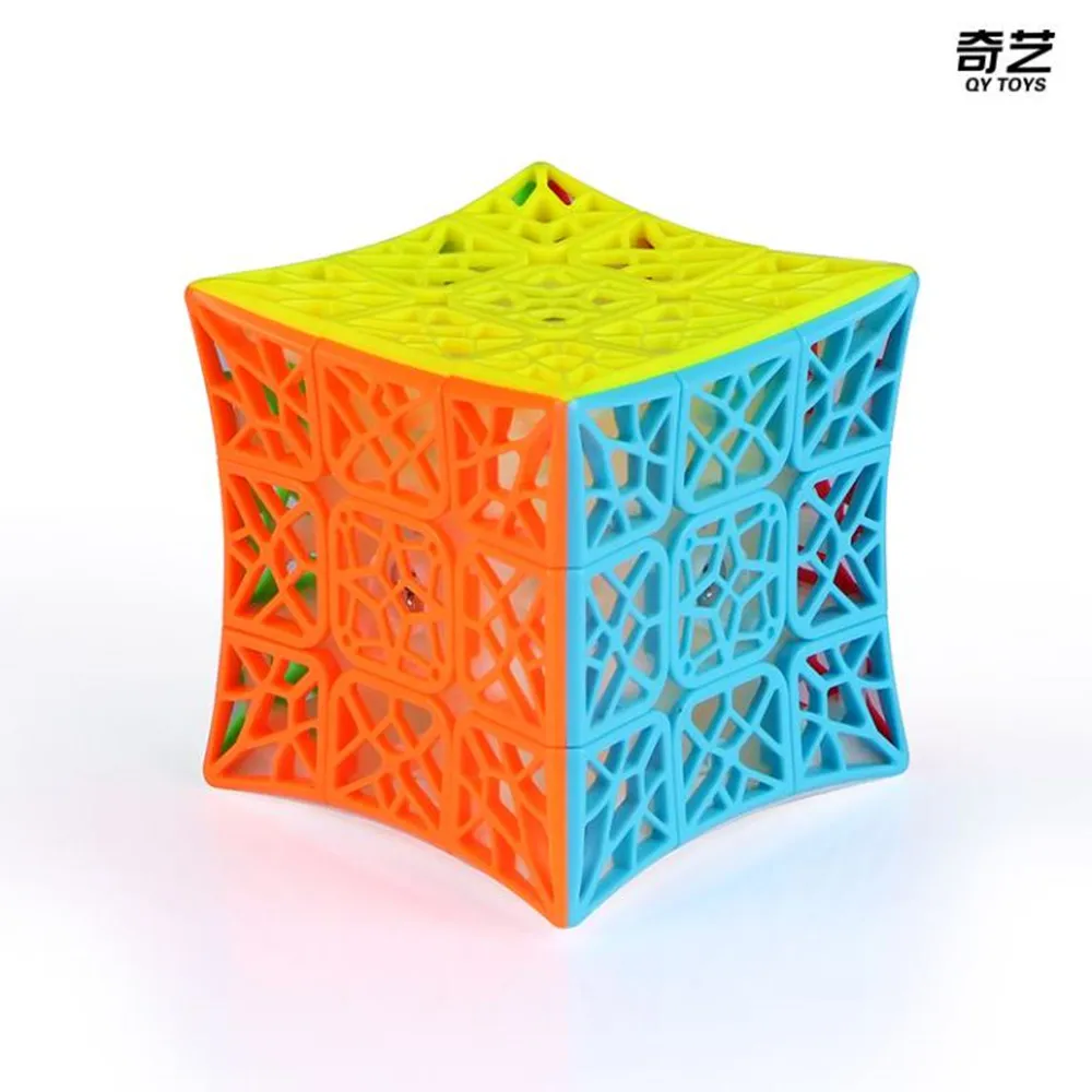 QiYi DNA 3x3x3 kocka konkávne Magic Cube DNA 3X3 Stickerless hračky Rýchlosť Kocka QiYi DNA 3X3 cubo magic cube puzzle