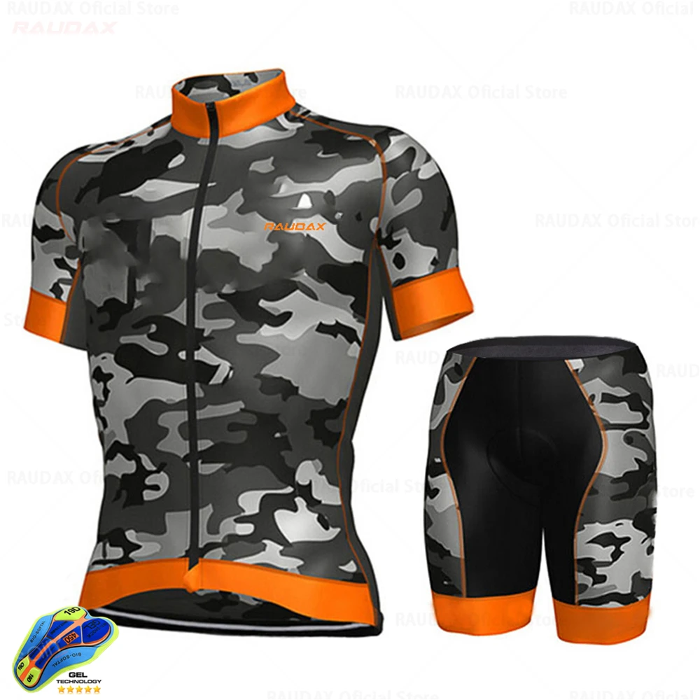 Raudax Cyklistika Dres 2021 Pro Team Bike Auta MTB Cyklistické Oblečenie Mužov Horský Bicykel Nosiť Oblečenie, ktoré Maillot Ropa Ciclismo Triatlone