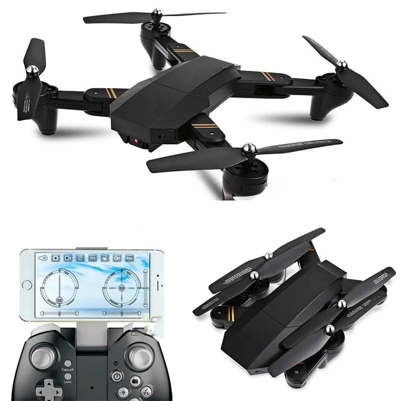 RC Vrtuľník Drone 640P/1080P WIFI FPV So širokouhlým HD Kamery Vysokej Hold Skladacie Rameno RC Drone Quadcopter RTF hračky