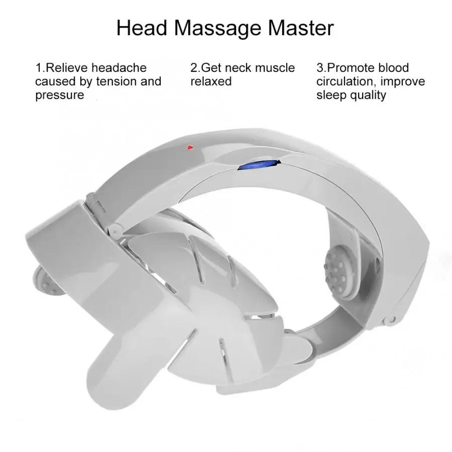 Relaxačné Procedúry Elektrické Hlavu Masér Mozgu, Uvoľniť Bolesť Poistný Akupunktúra Vibračné Masážne Zariadenie, Terapia