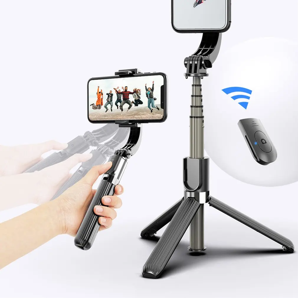Selfie Stick Stabilizátor Smartphone Selfie Stick Flexibilný Statív S Diaľkovým Pre Iphone Samsung Ptz Akcia