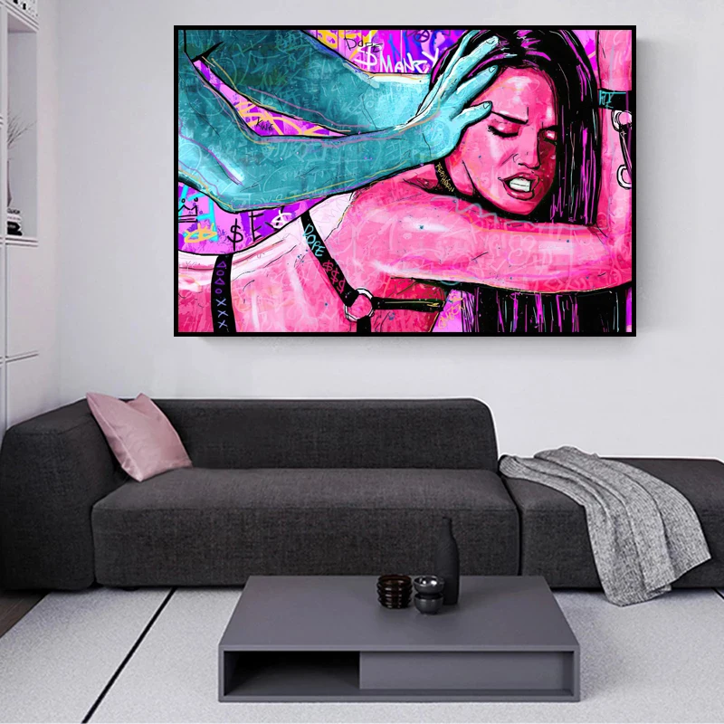 Sexy Obrázky Na Stenu Moderné Módne Plagáty a Tlačí na Obývacia Izba Milenca Sex Plátno Obrázok pre Domáce Izba Dekor
