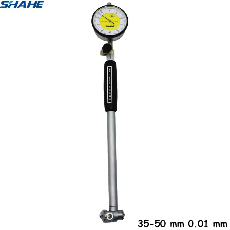 Shahe 18-35/35-50/50-160mm dial indikátor Dial Vrt Rozchod Priemerom Meranie rozchodu, 0.01 mm rozchod merací nástroj vrt rozchod