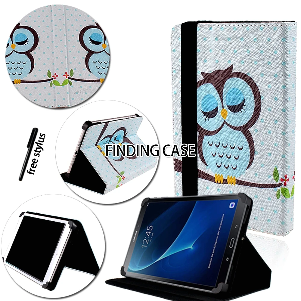 Shockproof Multicolor Kožené Stojan Tabletu Folio Cover obal pre Samsung Galaxy Tab E 9.6
