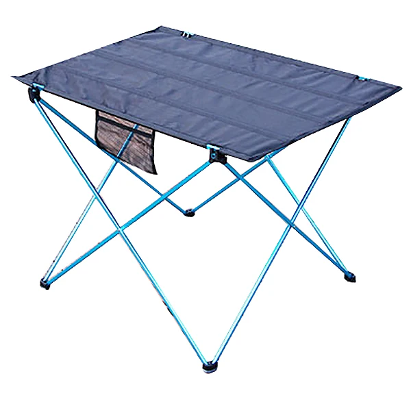Skladací Stôl Gril Piknik Stôl Prenosné Potreby Na Kempovanie Tabuľky Camping Outdoor Skladací Stôl Hliníkovej Zliatiny Skladací Stôl Modrá
