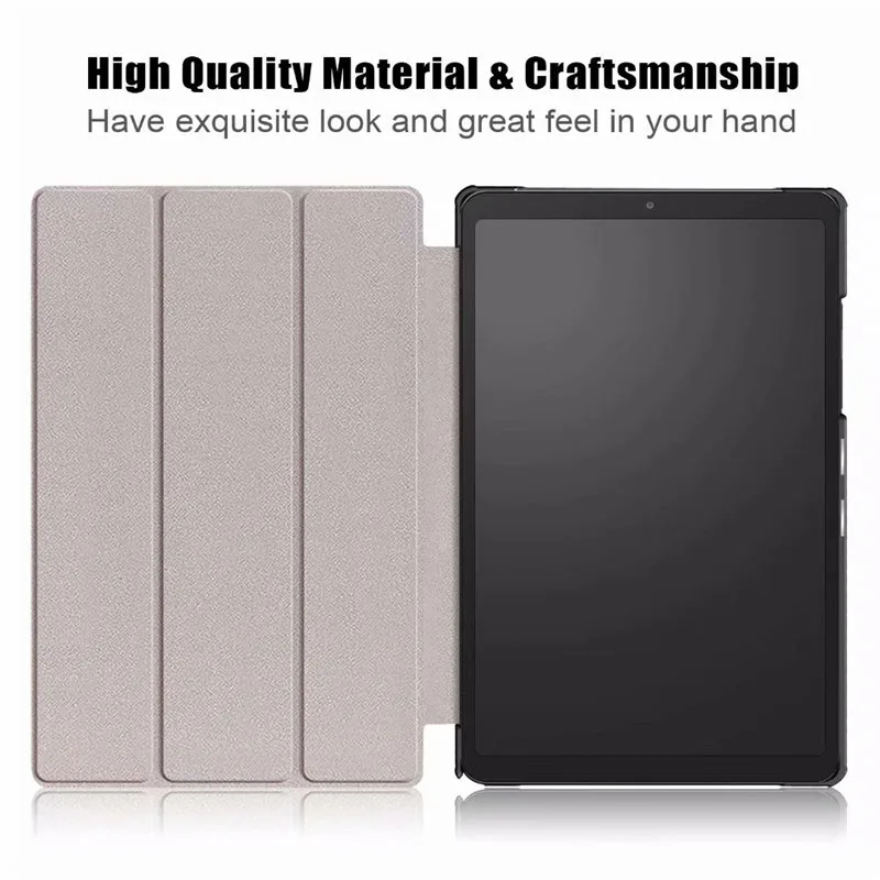 Slim Magnetické PU kožené puzdro pre Samsung Tab A7 2020-T500 T505 T507 10.4