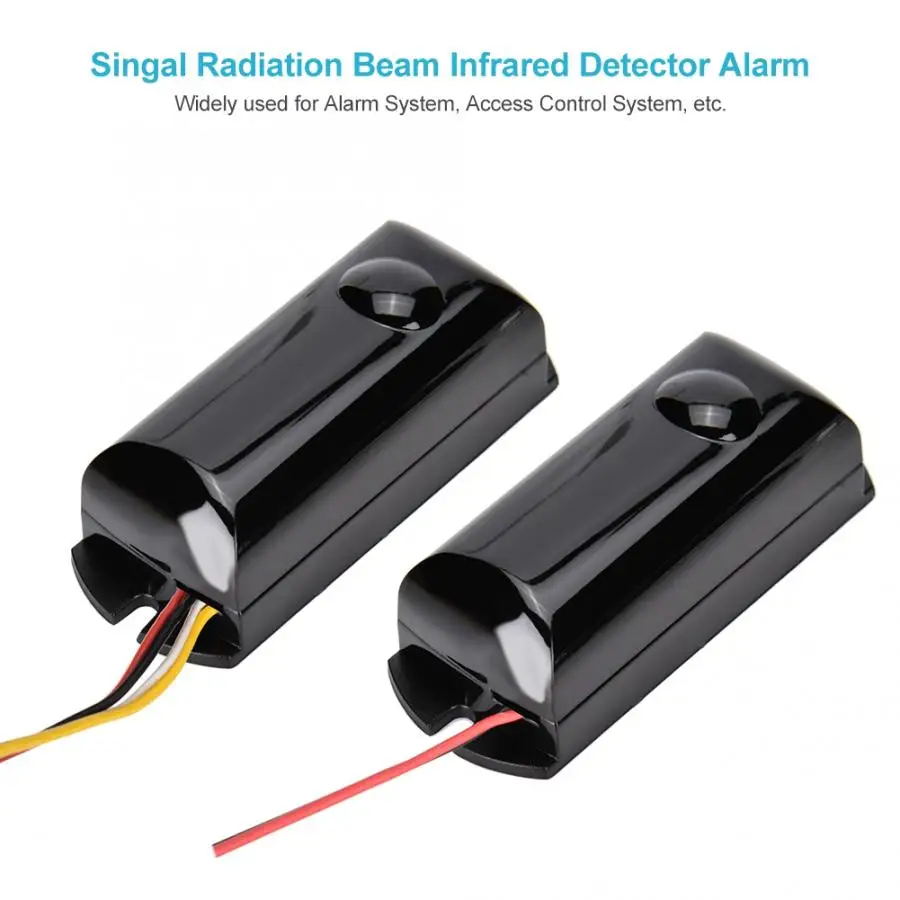 Snímač pohybu Kompaktný Singal Žiarenia Lúč Dvere, Okno Infračervený Detektor Alarm pre Home Security