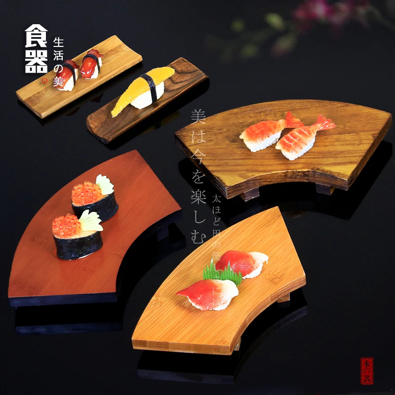 Sushi Rada Bamboo Sushi Zásobník Japonských a kórejských Varenie Stolice Drevené Sushi Tabuľka Drevené Lavice Japonský Riad Sushi Tabuľka