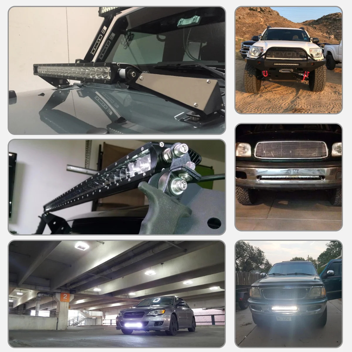 SUV Rovno Slim LED Svetlo, Bar jednoradové 10.5/18/34/50/65 cm 15W 30W 60W 90W 120W Pre SUV, 4X4 ATV, Off Road LED Pracovné Svetlo