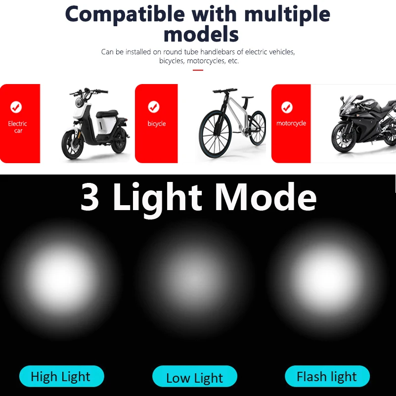 Svetlo na bicykel Bicykel Telefón Držiak na Stojan 4 v 1 Bicykli Horn USB Nabíjateľné Držiaka Telefónu Power Bank Bicykel Motocykel Predné Svetlo