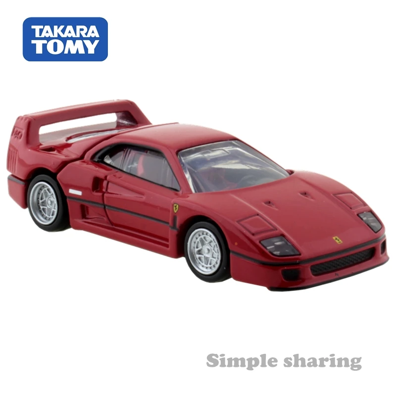 Takara Tomy Tomica Premium 31 Ferrari F40 Červená 1/62 Kovové Cast Auta, Model Vozidla, Hračky Pre Deti, Zberateľské Nové