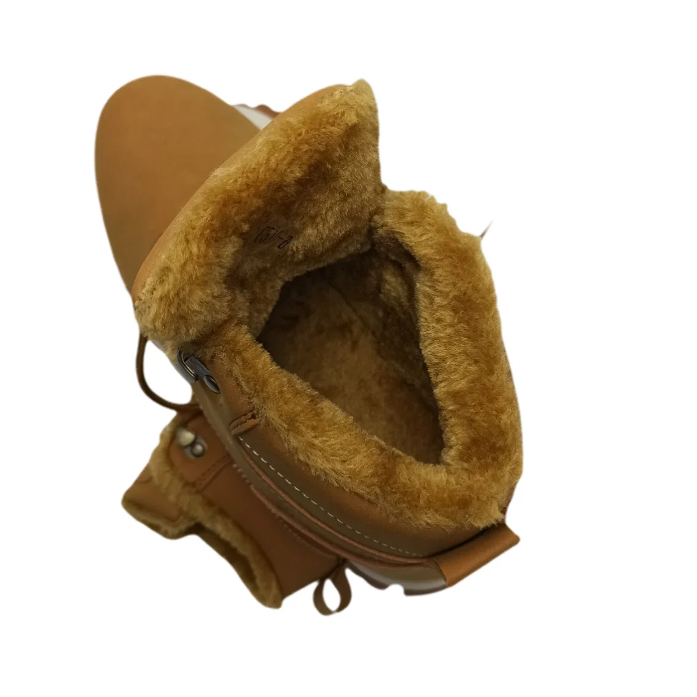 Topánky inveierno muž turistická Obuv plyšové zimné mužov. Pohodlné a teplé