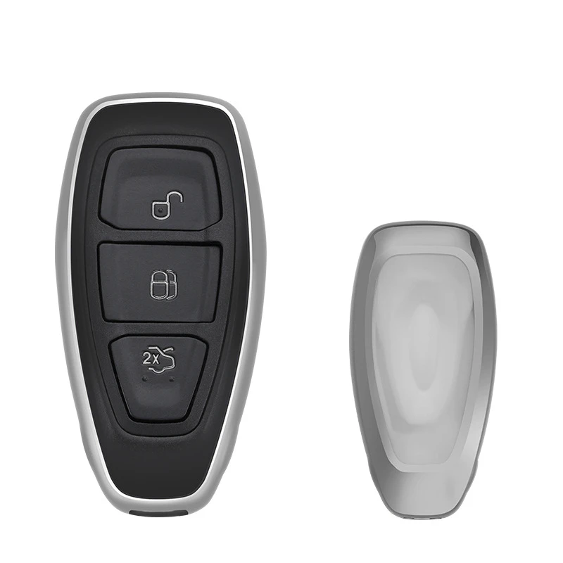 TPU Kľúča Vozidla Ochrany Prípade Chránič Kryt Keyring Keychain Držiteľ karty Shell Príslušenstvo Pre model Kuga, Mondeo Ford Focus