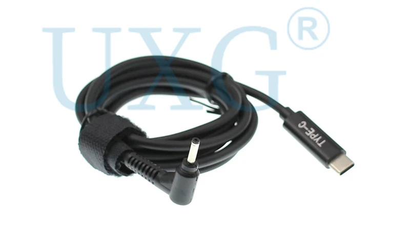 Typ C pre dc 3.0x1.0 3.0*1,0 mm Samec Konektor Prevodník USB C PD Nabíjací Kábel Kábel pre Acer Aspire 19V Notebooku Napájací Adaptér 1,5 m 5f